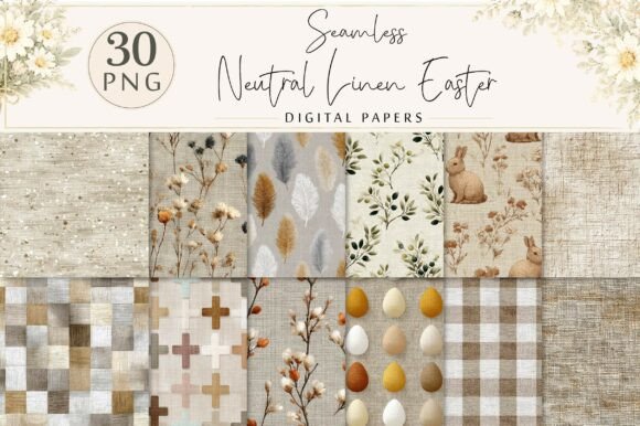 Elevate Designs with Neutral Linen Easter Papers