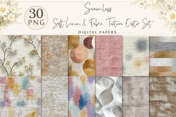 Elevate Designs with Soft Linen Textures