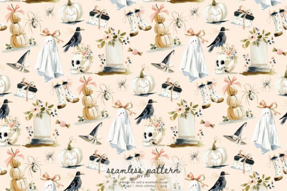 Embrace the Sweetly Spooky: A Guide to Using Coquette Halloween Seamless Patterns