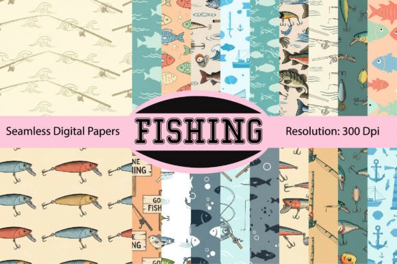Evaluating GONE FISHING Digital Paper for Creative Projects