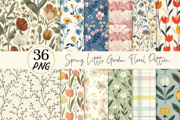 Evaluating the Spring Little Garden Floral Pattern for Creative Projects