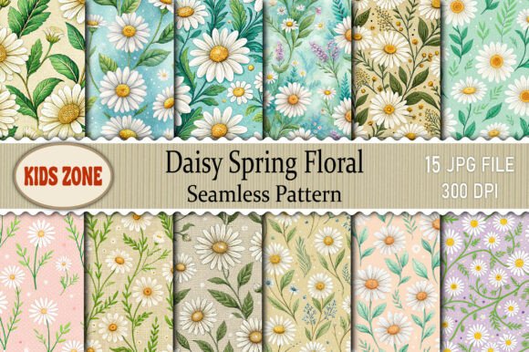 Mastering the Daisy Spring Floral Seamless Pattern for Professional Designs