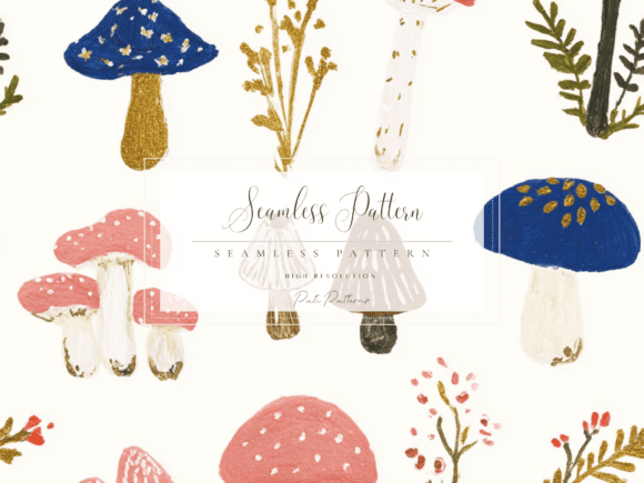 Strategic Design Decisions: Leveraging the Mushroom Seamless Pattern PNG for Kids and Holidays