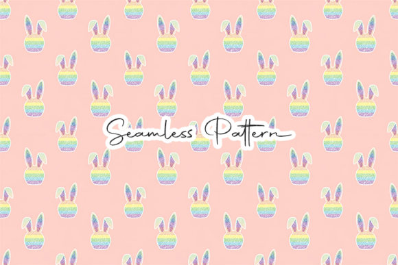 Unlocking Creative Potential with Rainbow Bunny Ears Seamless Pattern Art