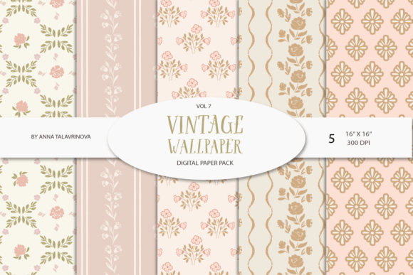 Unlocking the Charm of Vintage Seamless Pattern VOL7: A Guide to Nostalgic Design